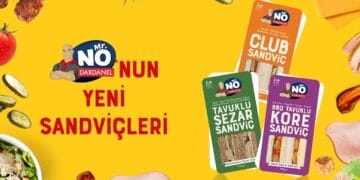 Mr. NO'nun üç yeni sandviç çeşidi rafa çıktı