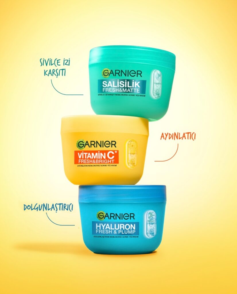 Garnier, yaz sezonuna Sorbe Krem serisiyle hazır