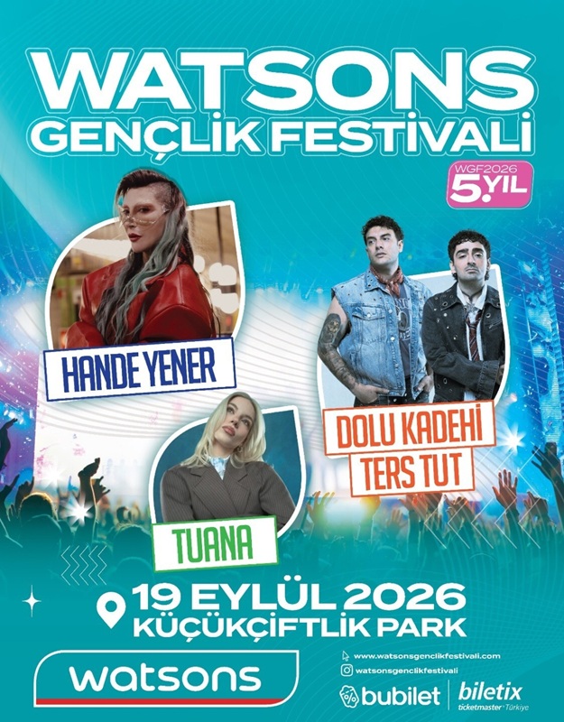Watsons Gençlik Festivali’nde geri sayım başladı